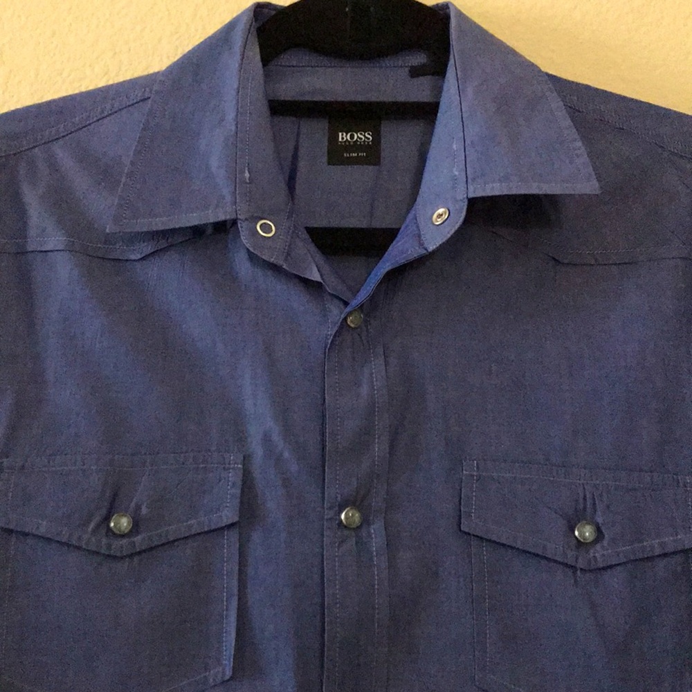 Mens Hugo Boss Slim Fit Shirt